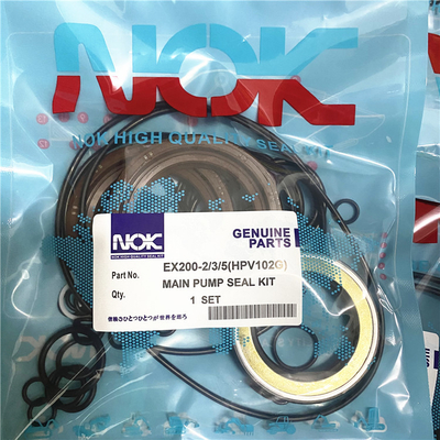 Kit Segel Pompa Hidrolik EX200 HPV102 Untuk Warna Kuning