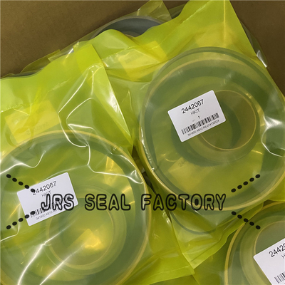 2442067 2442068 5J8350 BD515 silinder hidrolik segel bagian ROD SEAL segel kit hitam