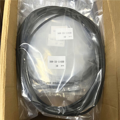 568-33-11430 568331430 NBR Kit Pemuat Silinder Hidraulik Oring Hitam