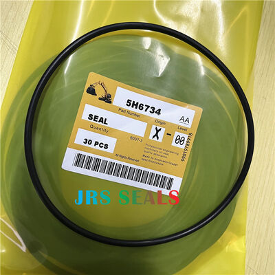 5H6734 6V6228 6V5266 3K0360 1H1023 NBR Oring Hitam untuk Kit Kemudi Tift Pengangkat Loader Silinder Hidraulik