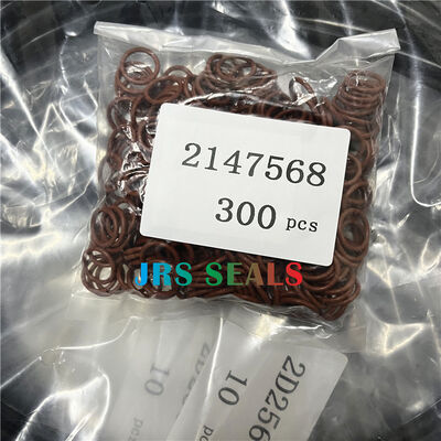 2147568 214-7568 2147566 214-7566 Silinder Hidraulik Loader Lift Tift Steering FKM Segel Oring Hijau dan Coklat