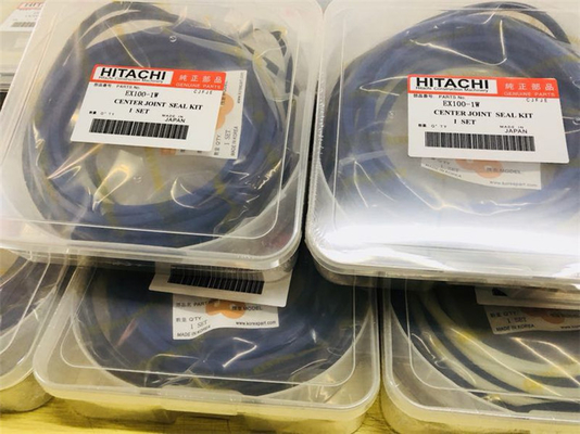 Hitachi EX100-2 Center Joint Seal Kit EX100WD EX120-2/5 UH043 UH083 Dust Wiper Seal Untuk Cylinder Arm Clamshell
