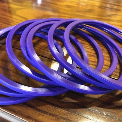 ROI PU Piston Seal Purple Center Joint Seal Kit Untuk Excavator
