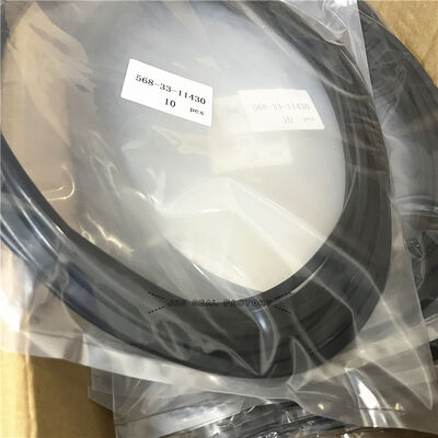 568-33-11430 568331430 NBR Kit Pemuat Silinder Hidraulik Oring Hitam