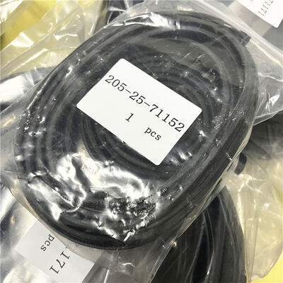 205-25-71152 2052571152 Ekskavator Silinder Hidraulik NBR Segel Karet Hitam