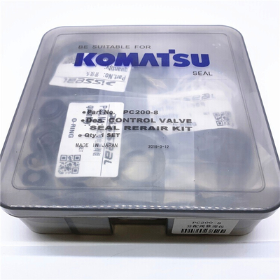 PC120 PC200 CONTROL VALVE SEAL KIT Suku cadang excavator seal kit pompa utama hidrolik Excavator