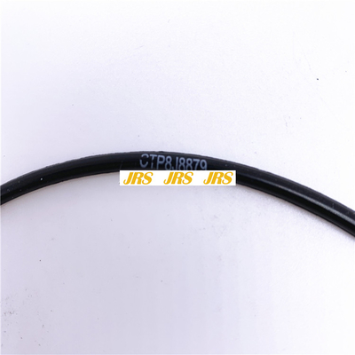 8J8879 ORING BACK UP KARET HITAM NBR70 90 untuk Segel Silinder Hidrolik loader