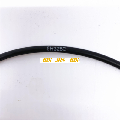 5H3252 ORING BACK UP KARET HITAM NBR70 90 untuk Segel Silinder Hidrolik loader