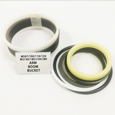MS110 120 180 Boom Arm Bucket Seal Excavator Seal Kit Silinder Hidrolik Segel Minyak Suku Cadang Boom Arm Bucket Seal
