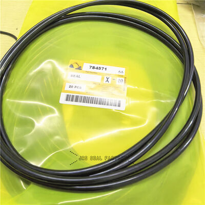 7S4571 7S-4571 Kit Segel Kemudi Tift Pengangkat Pemuat Silinder Hidraulik NBR Segel Oring Hitam